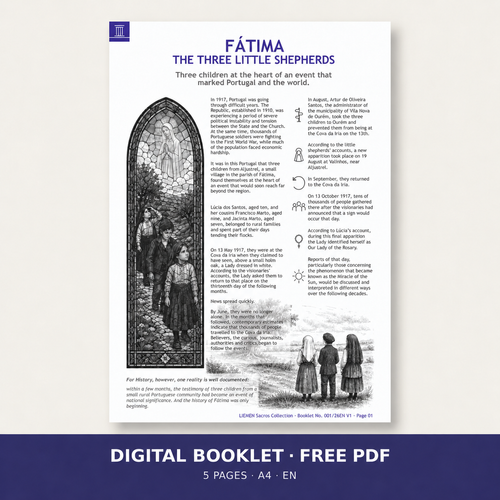 Caderno 001 — Fátima: Os Três Pastorinhos | PDF gratuito
